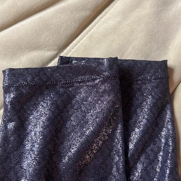 SKIMS Logo Mesh Foil Legging Onyx size L NWT - Picture 8 of 10